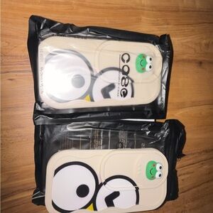 Cute Cartoon Phone Case - Cream